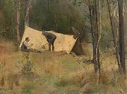 Tom roberts The Artists  Camp painting